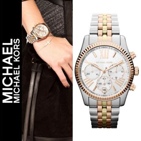 michael kors mk5735 ladies lexington watch|michael kors chronograph gold.